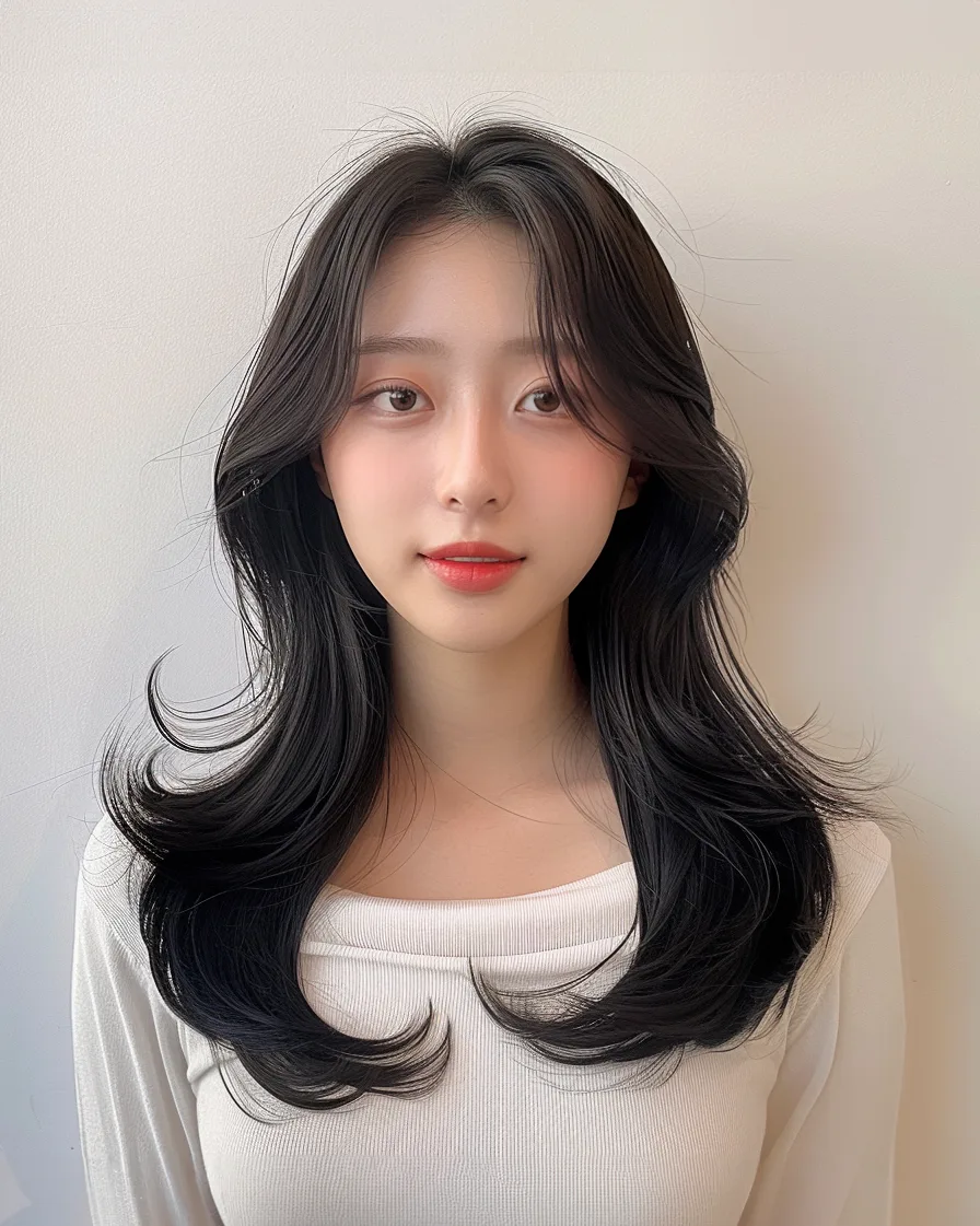 약수역 미용실 신당동 미용실 약수 미용실 약수동 미용실 Korean seoul hair salon (12) 한국 헤어스타일 - 시크 미디엄 레이어드, 에이바헤어 서울